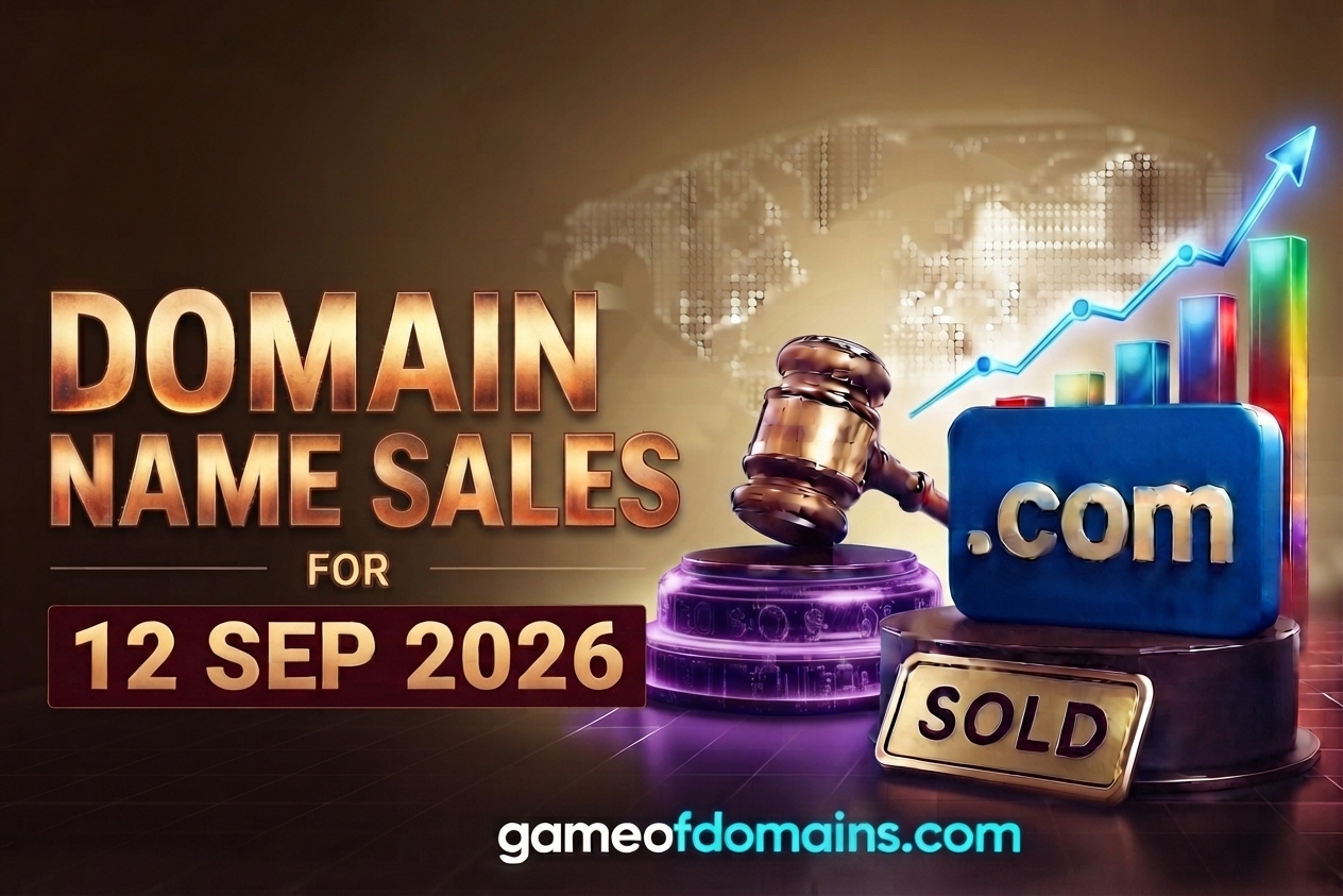 Domain name Sales 20th September 2026 - Daily Domain Auctions Report